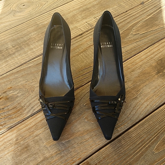 Stuart Weitzman Shoes - Stuart Weitzman navy heels, 36